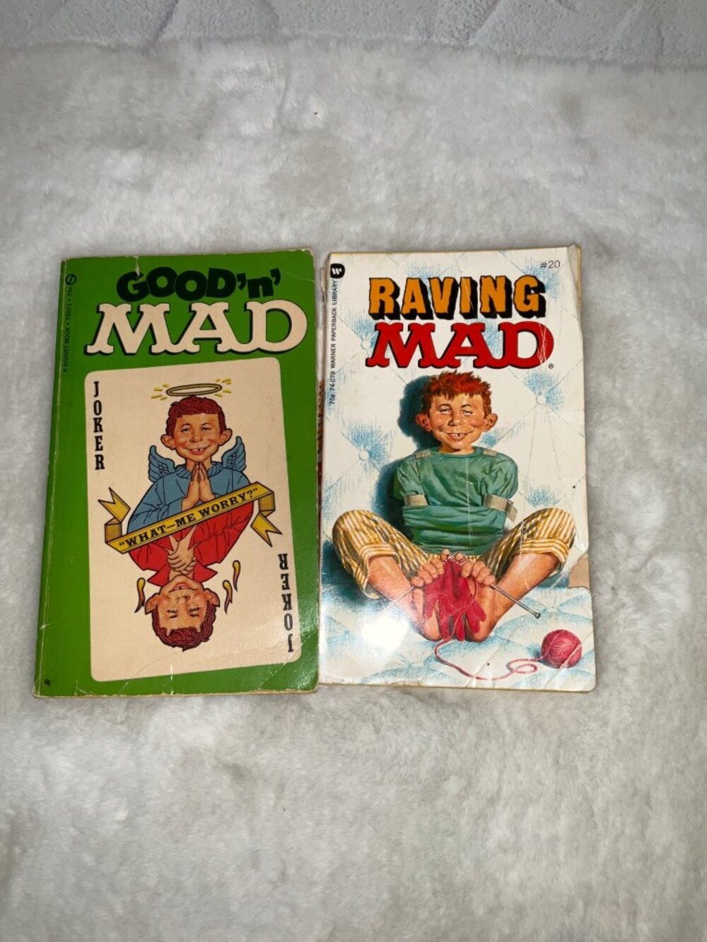 MAD Good n Mad/Raving Mad 1969 1973 Vintage Books